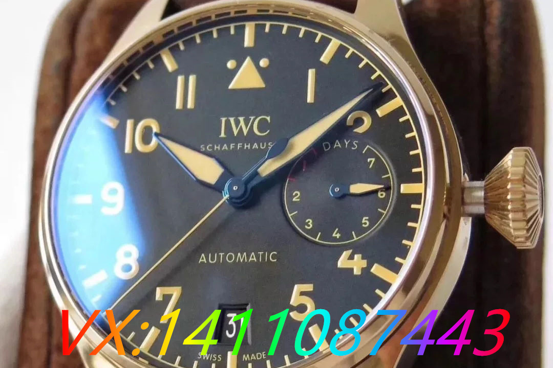 ZF厂万国青铜大飞行员「IW501005」复刻表细节评测曝光！