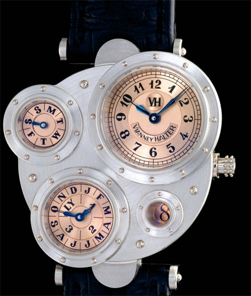 融合古典与未来的绝美工艺：维安尼·哈尔特蒸汽朋克手表尽显独特魅力