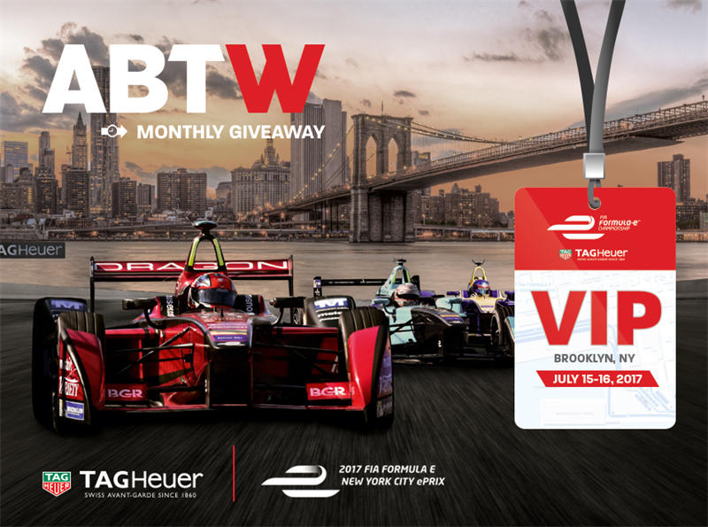 点亮速度激情！泰格豪雅手表搭配赠品齐闪耀纽约ePrix