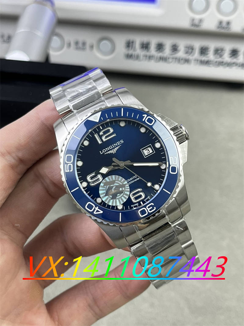 ZF厂浪琴康卡斯搭载2824机芯质量细节揭秘