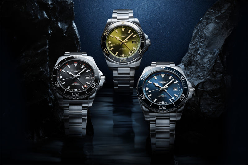 LONGINES Hydroconquest GMT全新43mm尺寸引领风潮