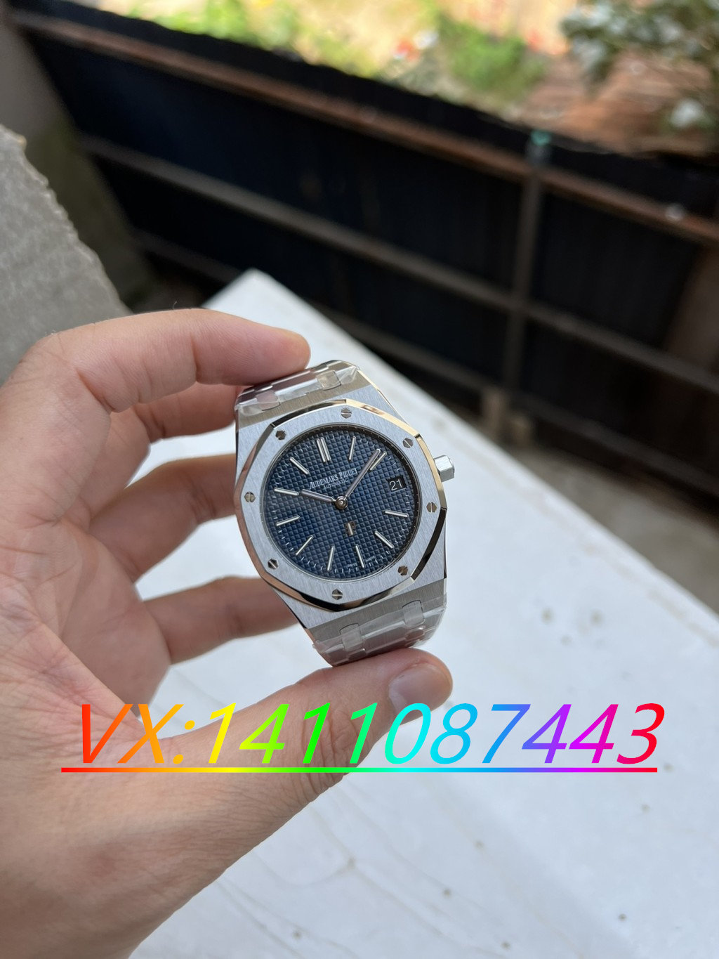 ZF厂爱彼皇家橡树15202蓝盘做工细节怎么样？