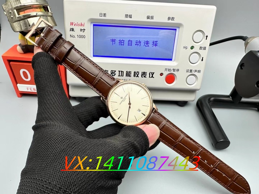 全方位解析MKS厂江诗丹顿传承玫瑰金V2版