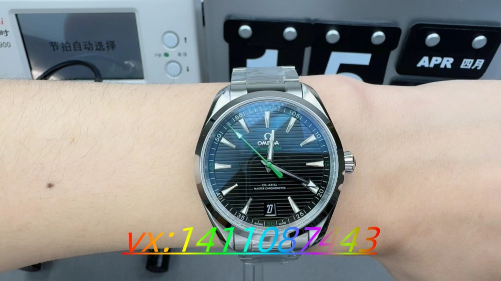 VS厂欧米茄海马150绿针:精湛工艺与细节的完美融合​