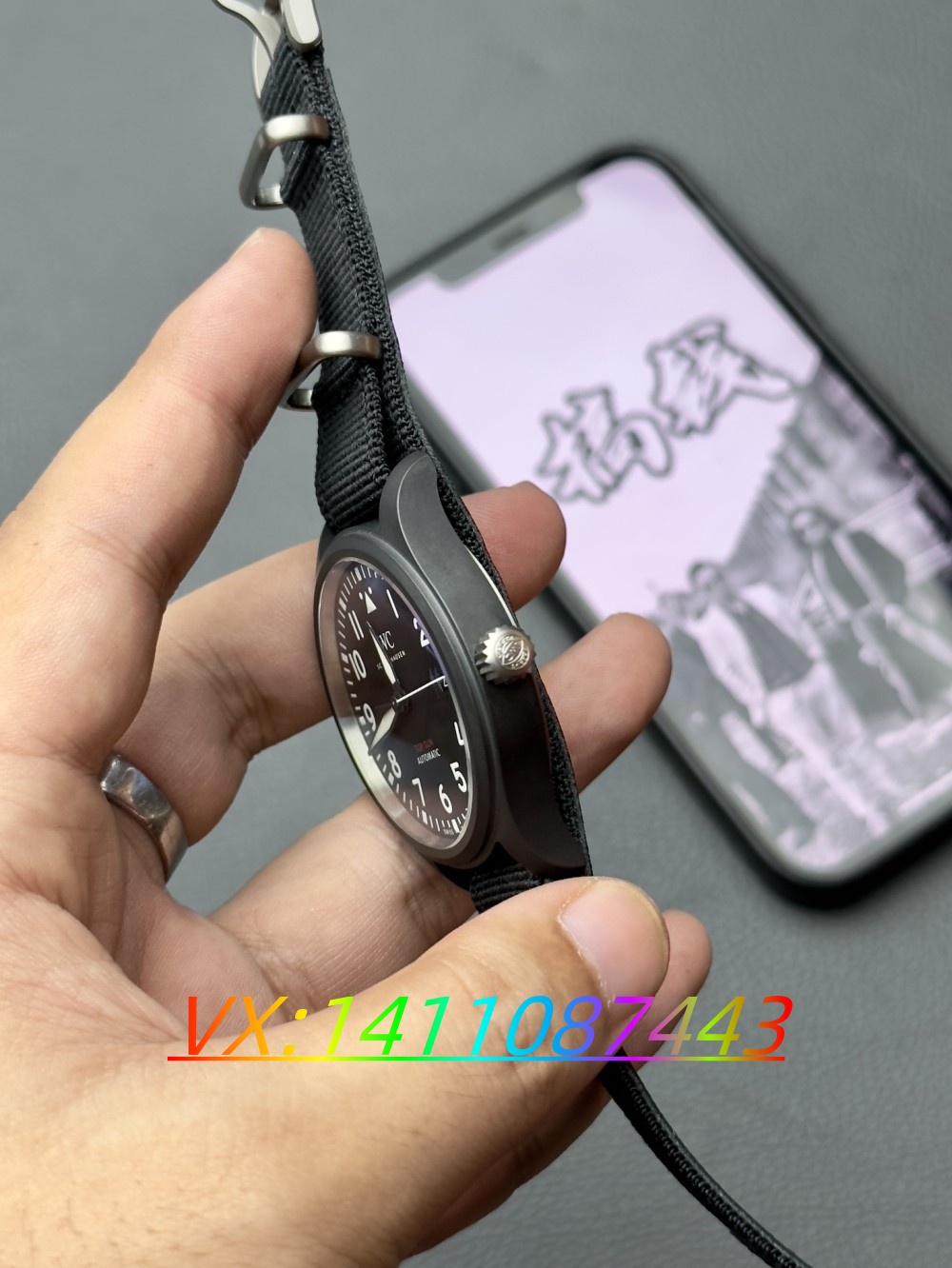 V7厂万国飞行员TOP—GUN全陶瓷手表评测​
