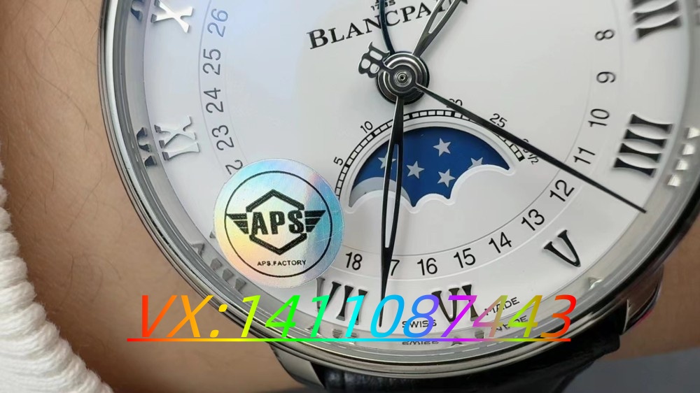 APS厂宝珀6654复刻表做工细节大揭秘:实测为你呈现！