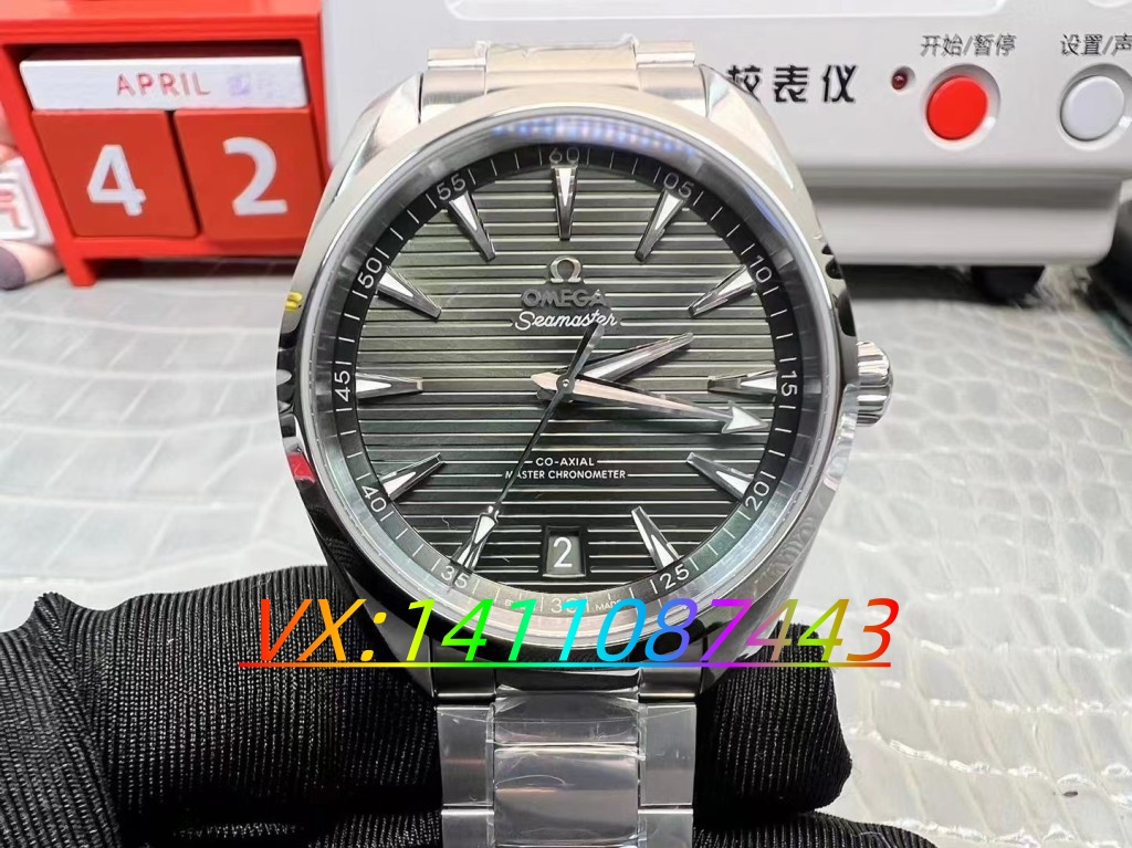 VS厂欧米茄海马150柚木绿做工细节深度评测​