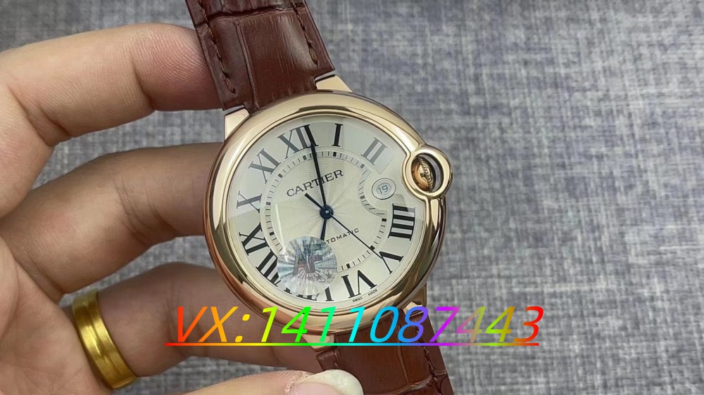 AF厂卡地亚蓝气球玫瑰金42尺寸搭配2824机芯值得入手吗？