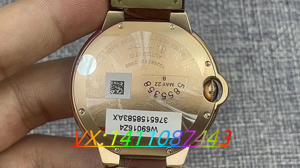 AF厂卡地亚蓝气球玫瑰金42尺寸搭配2824机芯值得入手吗？