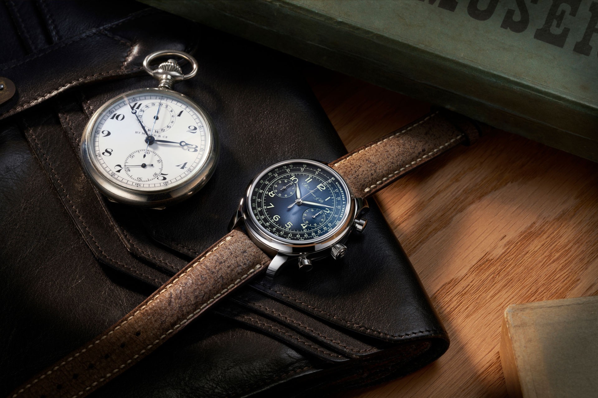 亨利慕时携手MASSENA LAB:勇创者系列 CHRONOGRAPH腕表,致敬制表传奇