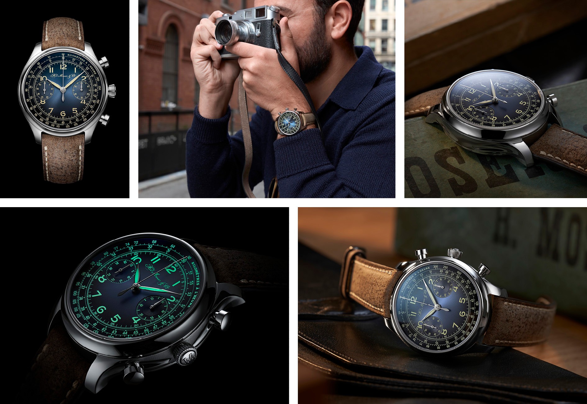 亨利慕时携手MASSENA LAB:勇创者系列 CHRONOGRAPH腕表,致敬制表传奇