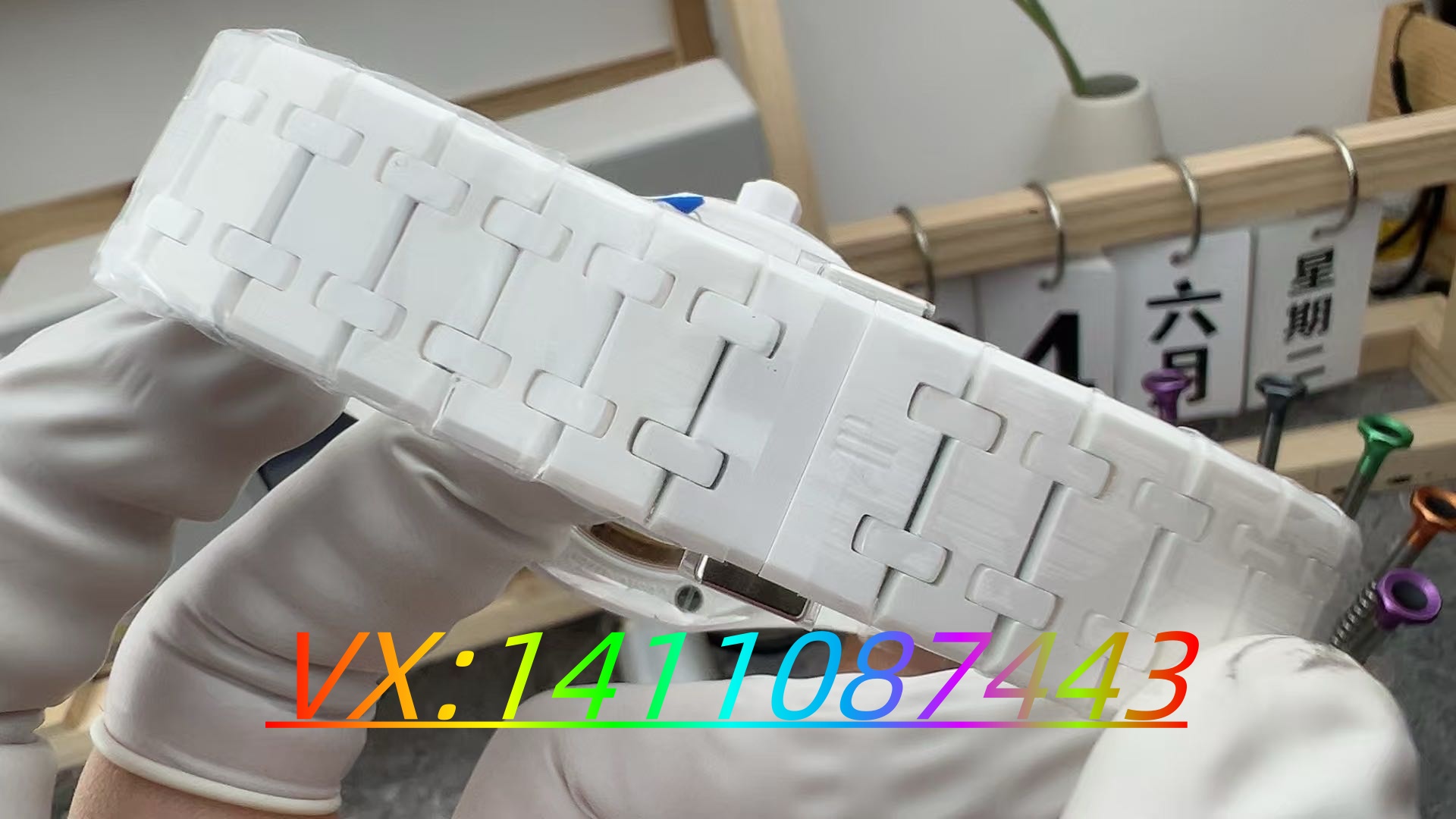 APS厂白陶瓷爱彼15500做工细节深度评测​