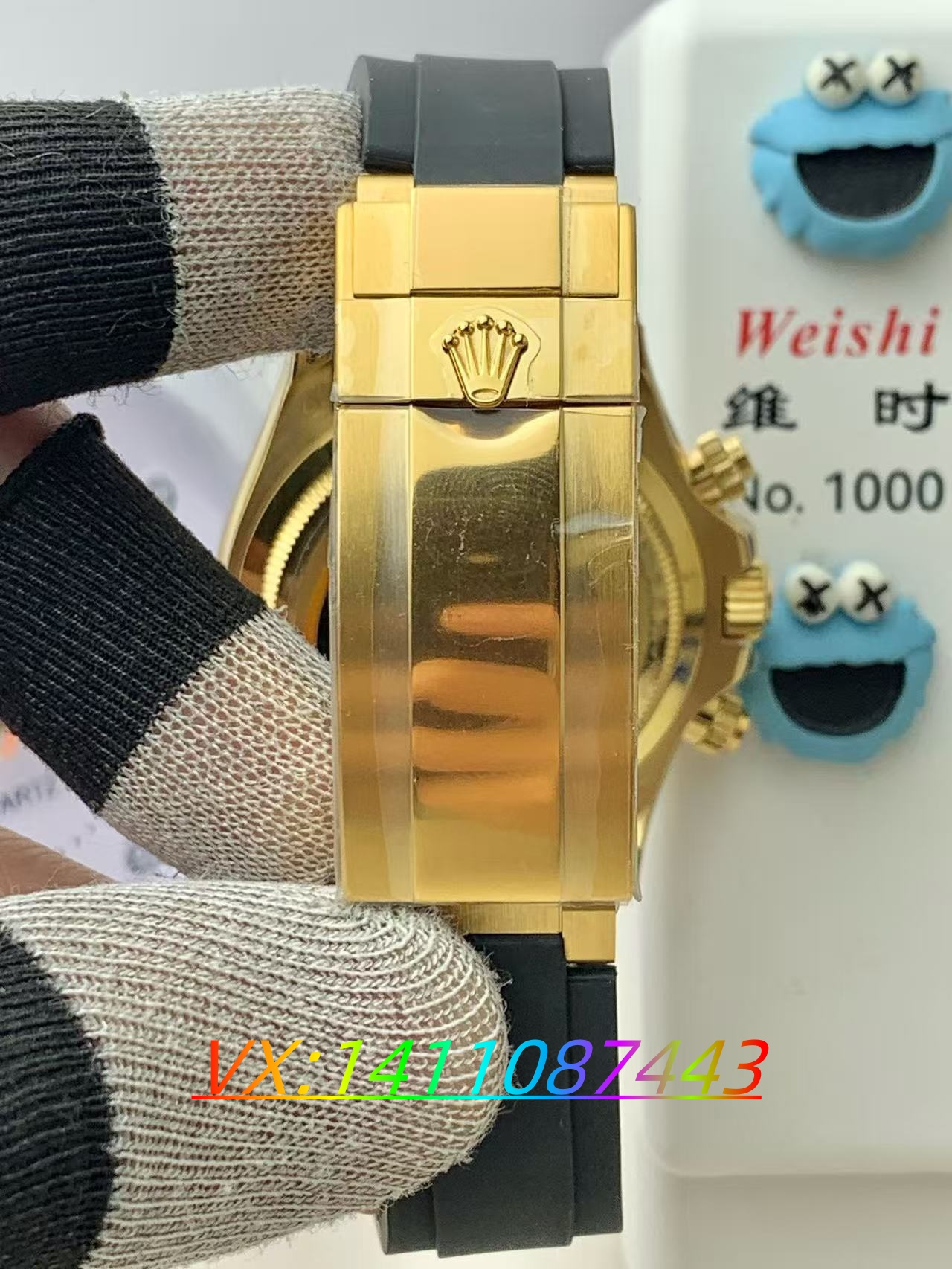 QF厂配重v10版劳力士新款迪通拿4131机芯评测​