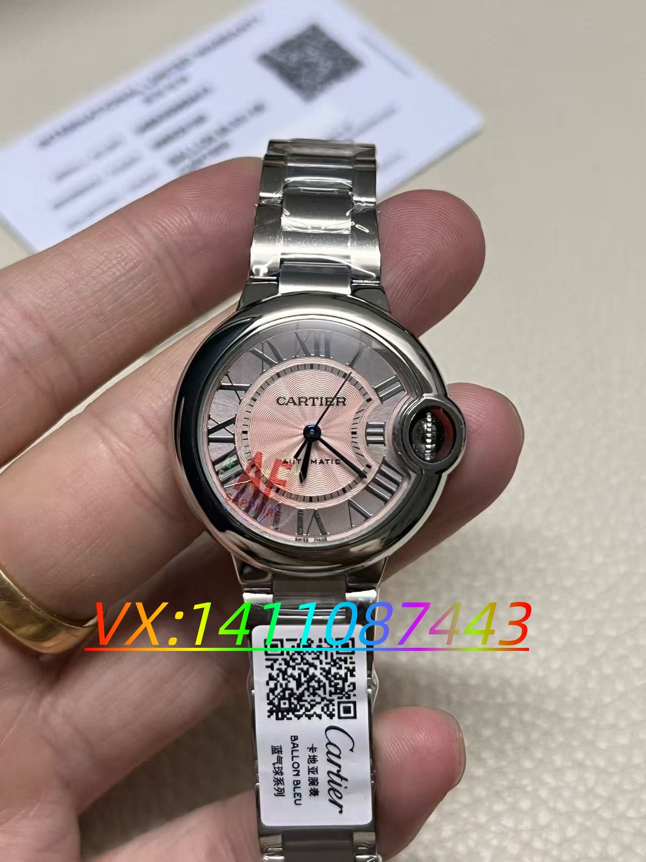 AF厂33粉盘机械女表深度评测