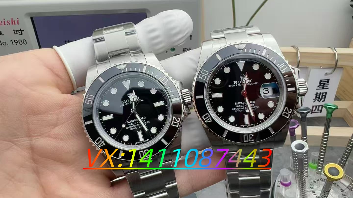 细节见真章:VS厂40mm无历黑水鬼深度做工评测