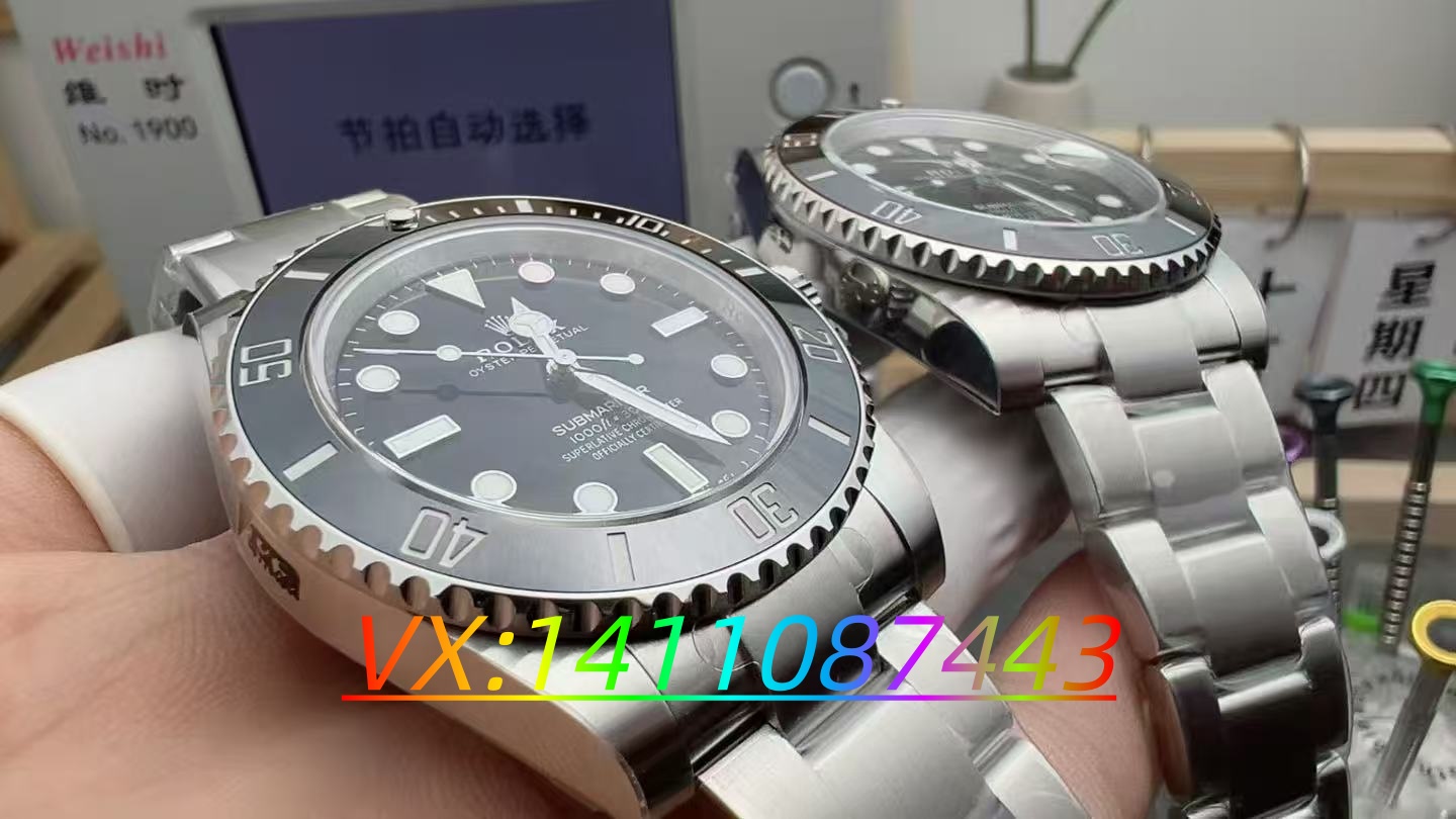 细节见真章:VS厂40mm无历黑水鬼深度做工评测